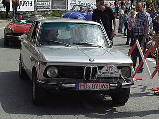 Reinhard Heck mit BMW 2002 tii am Seiberer 2014