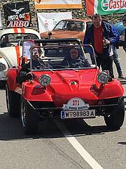 Karl Hewera mit VW Buggy am Seiberer 2019