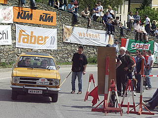 Peter Spanny mit Opel Kadett B Caravan 11 am Seiberer 2010