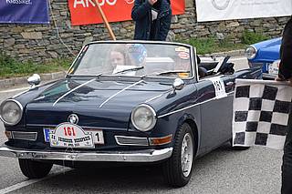 Wolfgang Luksch mit BMW 700 Cabrio am Seiberer 2022