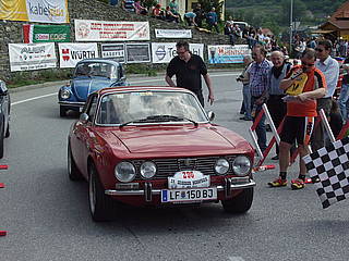 Norbert Tomaschek mit Alfa Romeo 2000 GT Veloce am Seiberer 2014