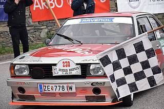 Josef Schößwendter mit Opel Ascona 400 am Seiberer 2022