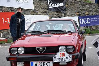 Willi Kasyk mit Alfa Romeo GTV 6 2,5 am Seiberer 2022