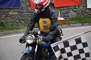Andreas Blauensteiner mit Ducati 450 am Seiberer 2022
