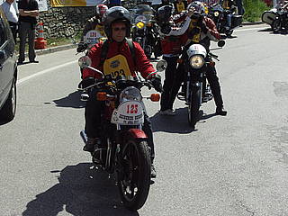 Michael Spranger mit Kawasaki Z 500 B am Seiberer 2012