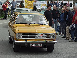 Peter Spanny mit Opel Kadett B Caravan 11 am Seiberer 2013