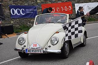 Richard Seeger mit VW Cabriolet 15 am Seiberer 2022