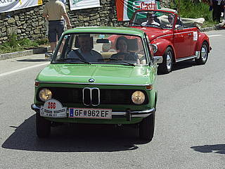 Susanne Pleyer mit BMW 1502 am Seiberer 2012